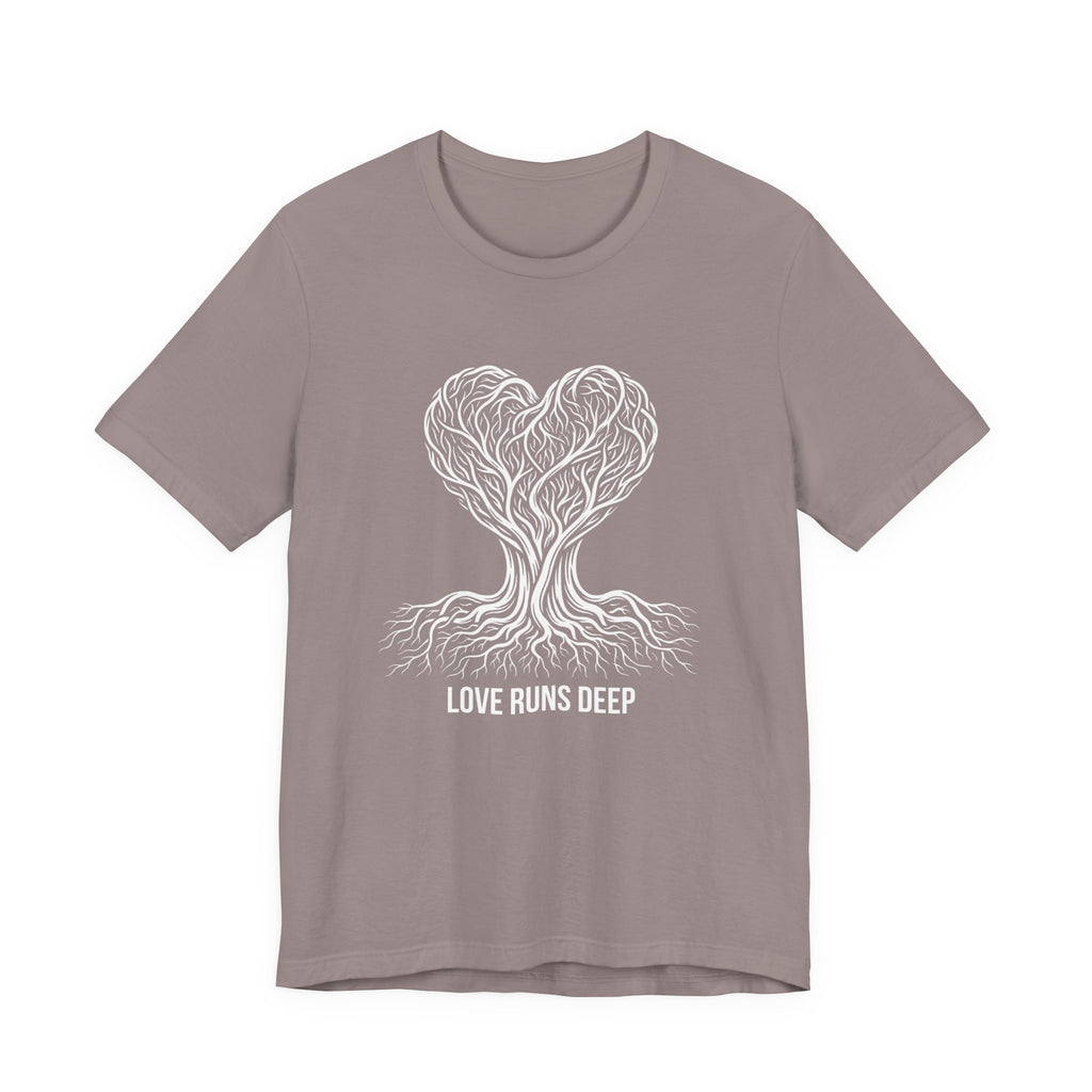 Love Runs Deep - Mothers Day T-Shirt - Gift For Mom