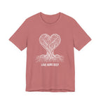 Love Runs Deep - Mothers Day T-Shirt - Gift For Mom