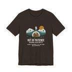 Out of Patience Moms Society Funny Mom T-Shirt