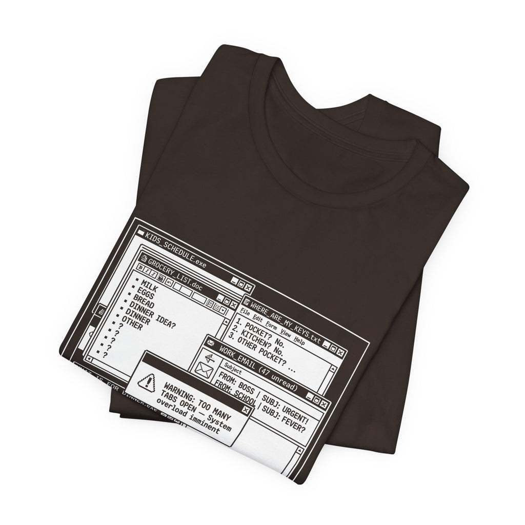 Mama Brain Tabs -  Funny Mom Gift, Sarcastic Mom Tee