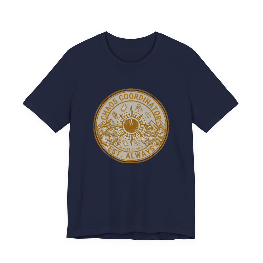 Chaos Coordinator Compass Funny Mom T-Shirt Sarcastic Gift