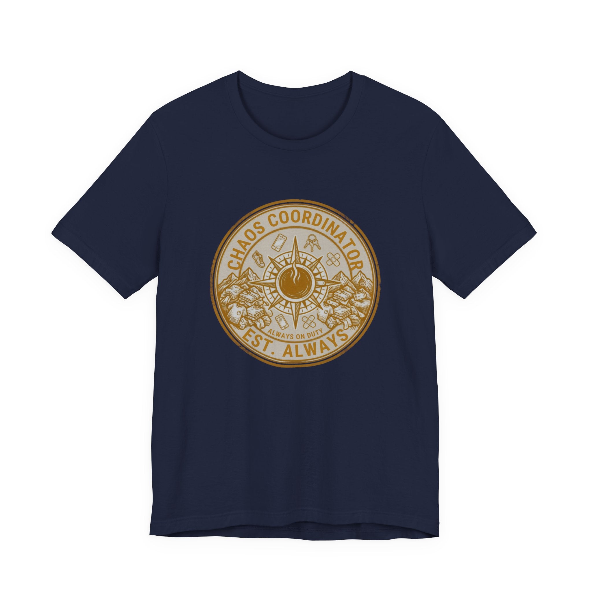 Chaos Coordinator Compass Funny Mom T-Shirt Sarcastic Gift