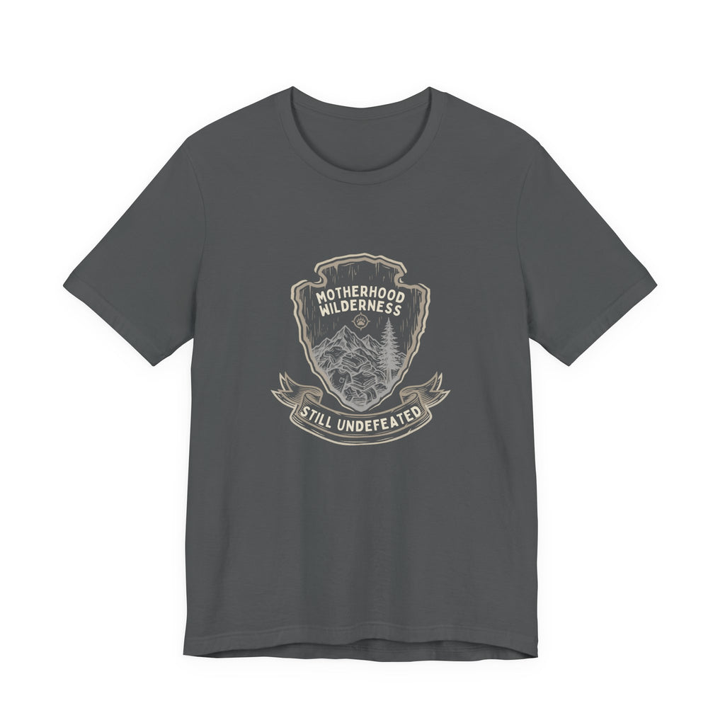 Motherhood Wilderness Funny Mom T-Shirt Sarcastic Gift