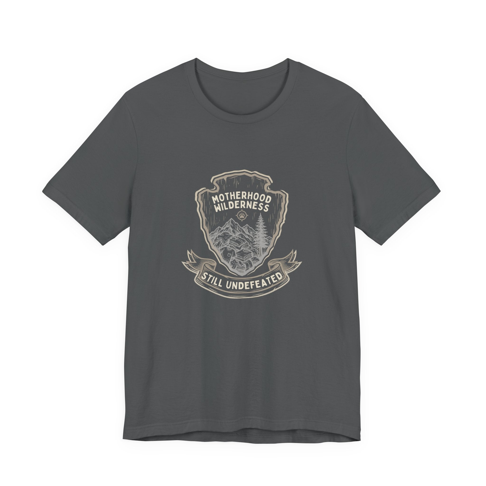 Motherhood Wilderness Funny Mom T-Shirt Sarcastic Gift