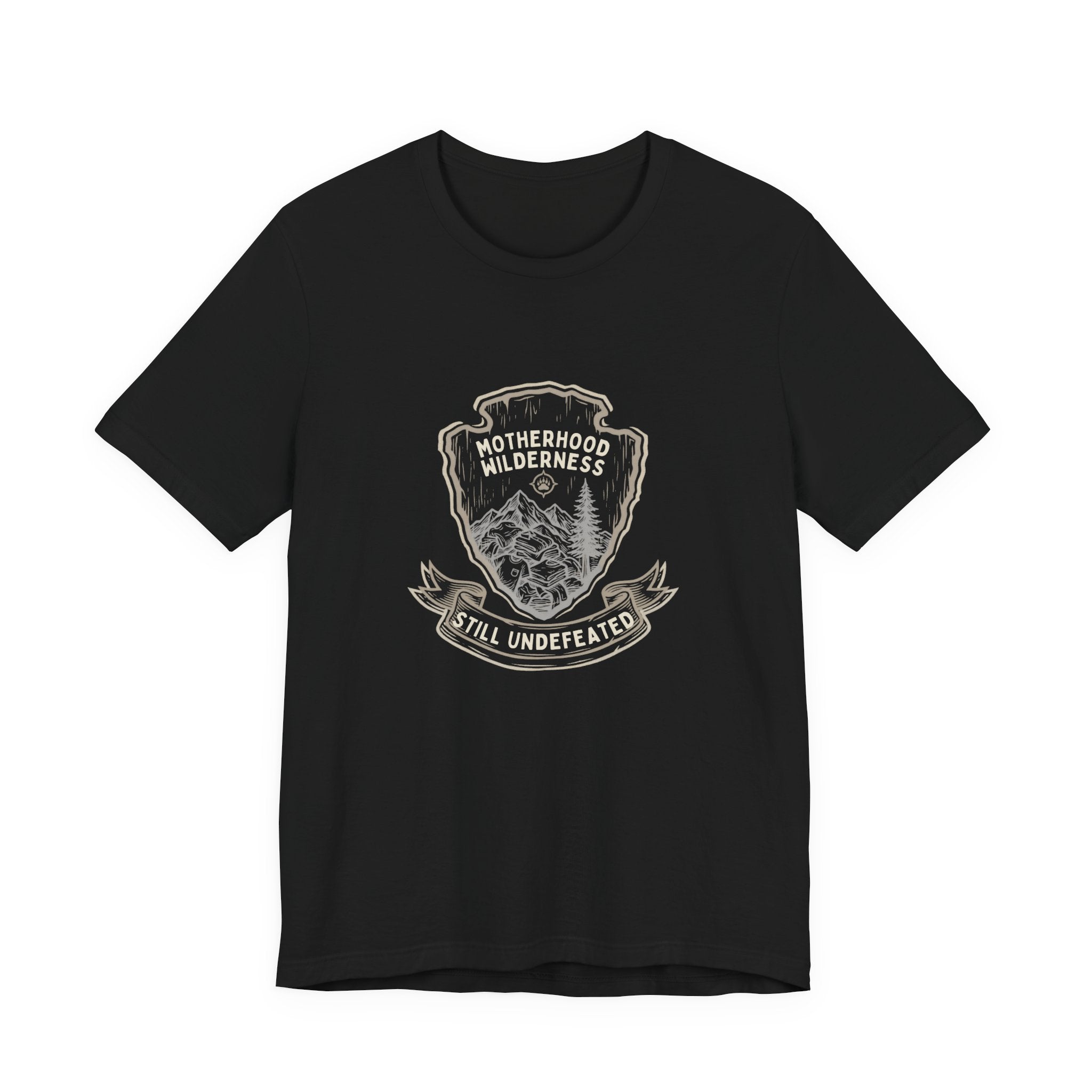 Motherhood Wilderness Funny Mom T-Shirt Sarcastic Gift