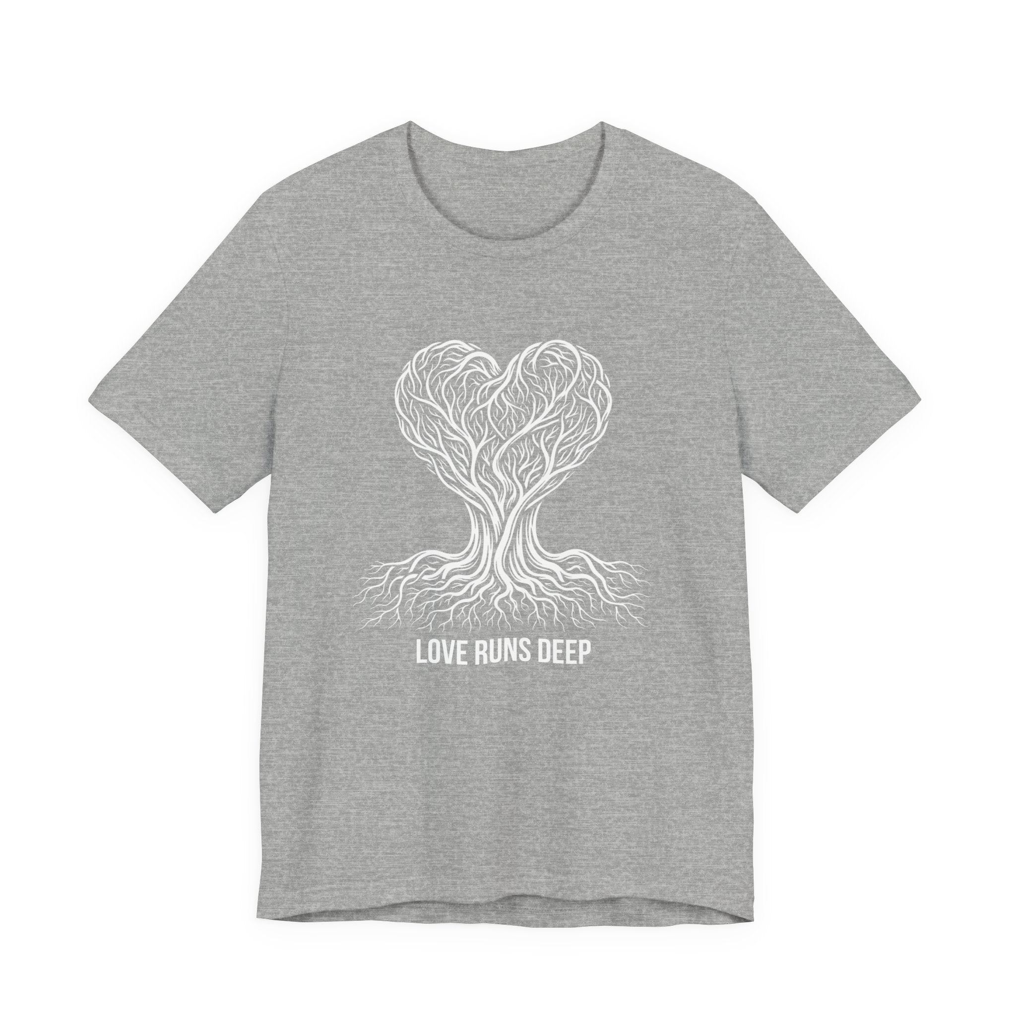 Love Runs Deep - Mothers Day T-Shirt - Gift For Mom