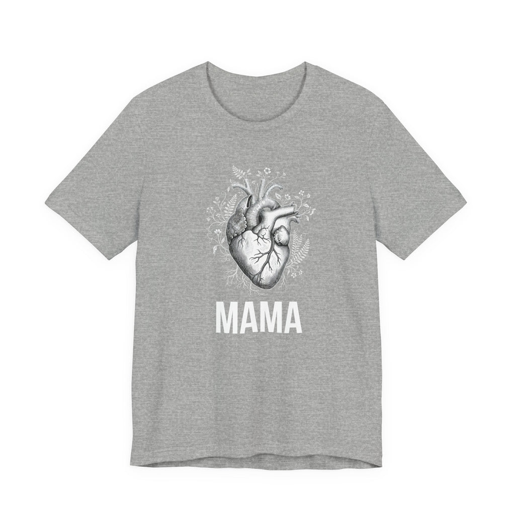 Mama Heart - Mothers Day T-Shirt - Gift For Mom