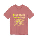 Brain Under Construction Funny Mom Gift Shirt Mom Life Tee