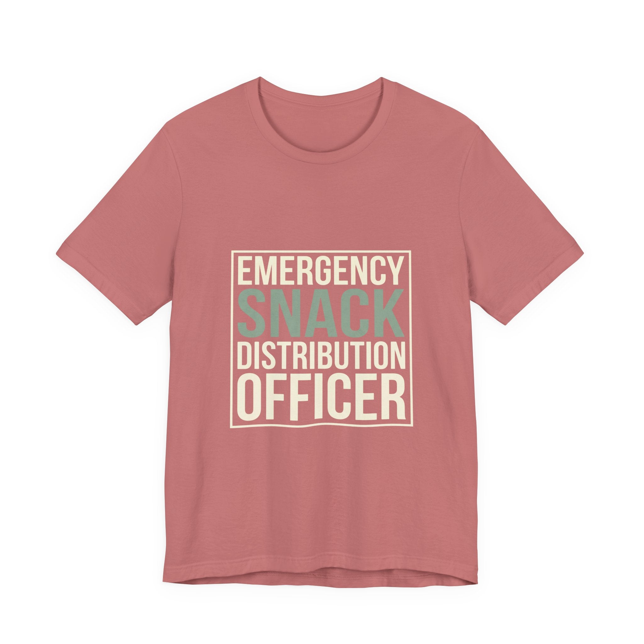 Emergency Snack Distribution Officer -  Funny Mom Gift Shirt