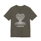 Love Runs Deep - Mothers Day T-Shirt - Gift For Mom