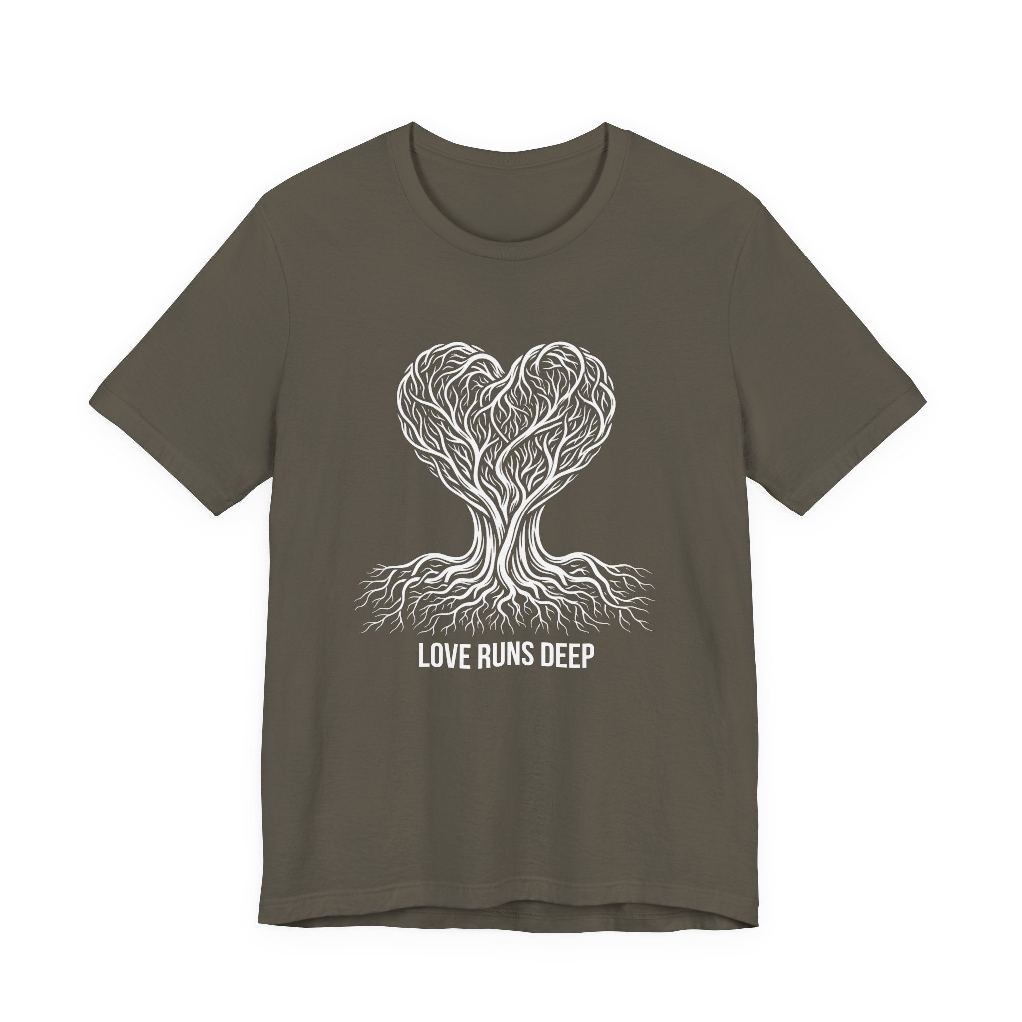 Love Runs Deep - Mothers Day T-Shirt - Gift For Mom