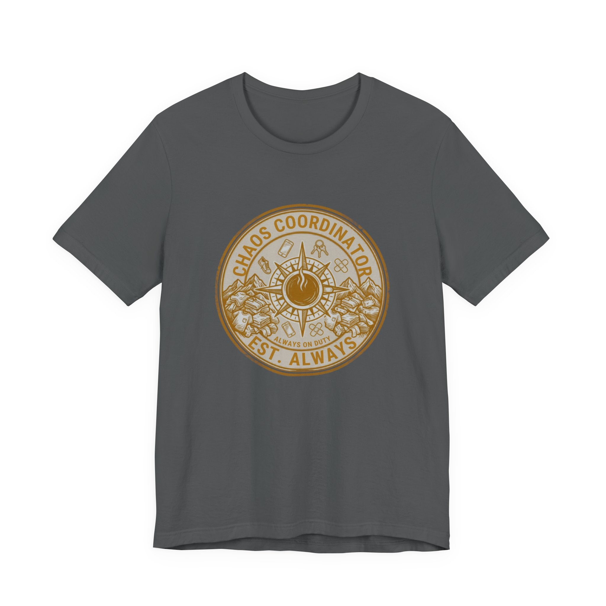 Chaos Coordinator Compass Funny Mom T-Shirt Sarcastic Gift