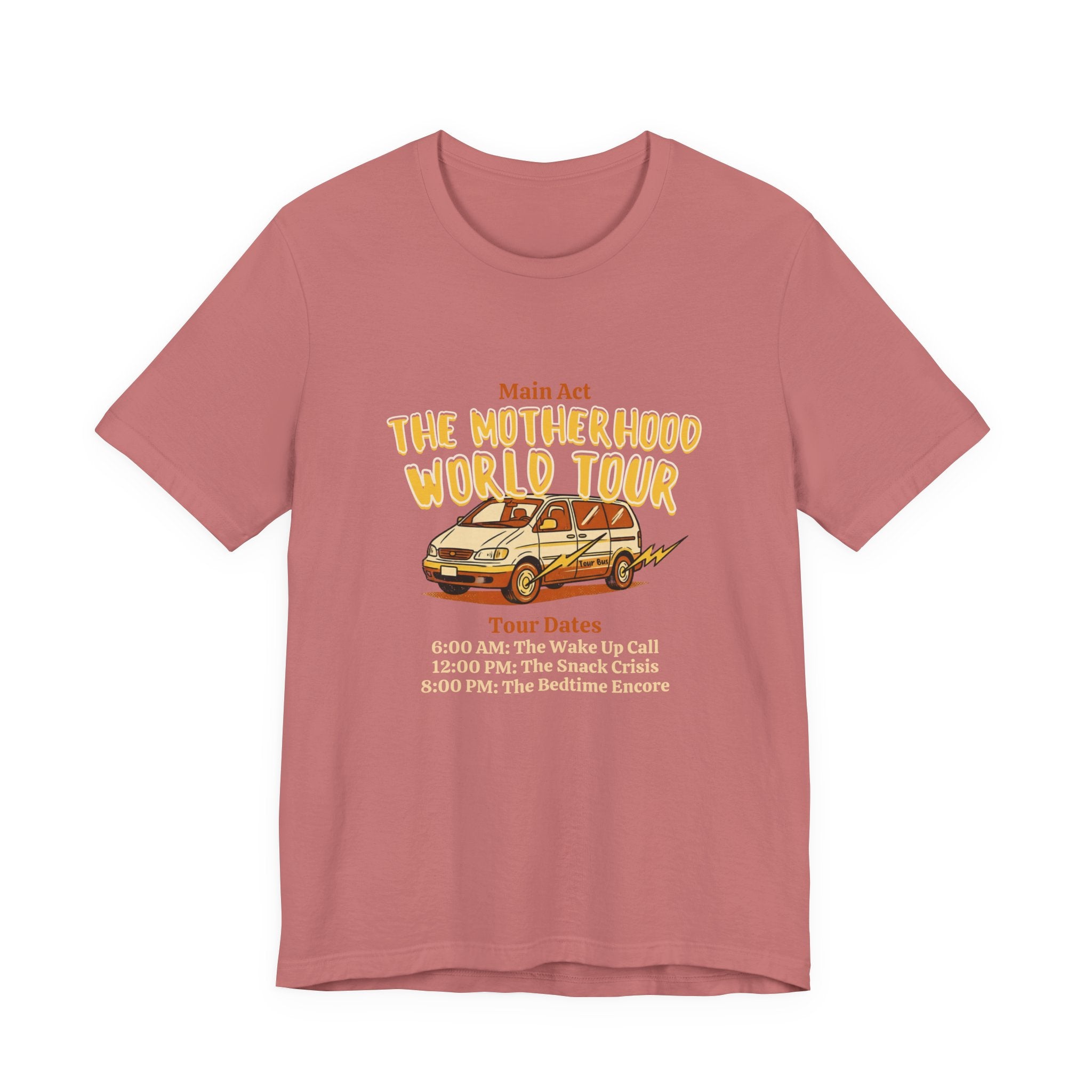 The Motherhood World Tour Funny Mom Shirt Real Mom Life Tee