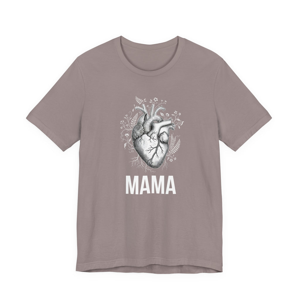 Mama Heart - Mothers Day T-Shirt - Gift For Mom