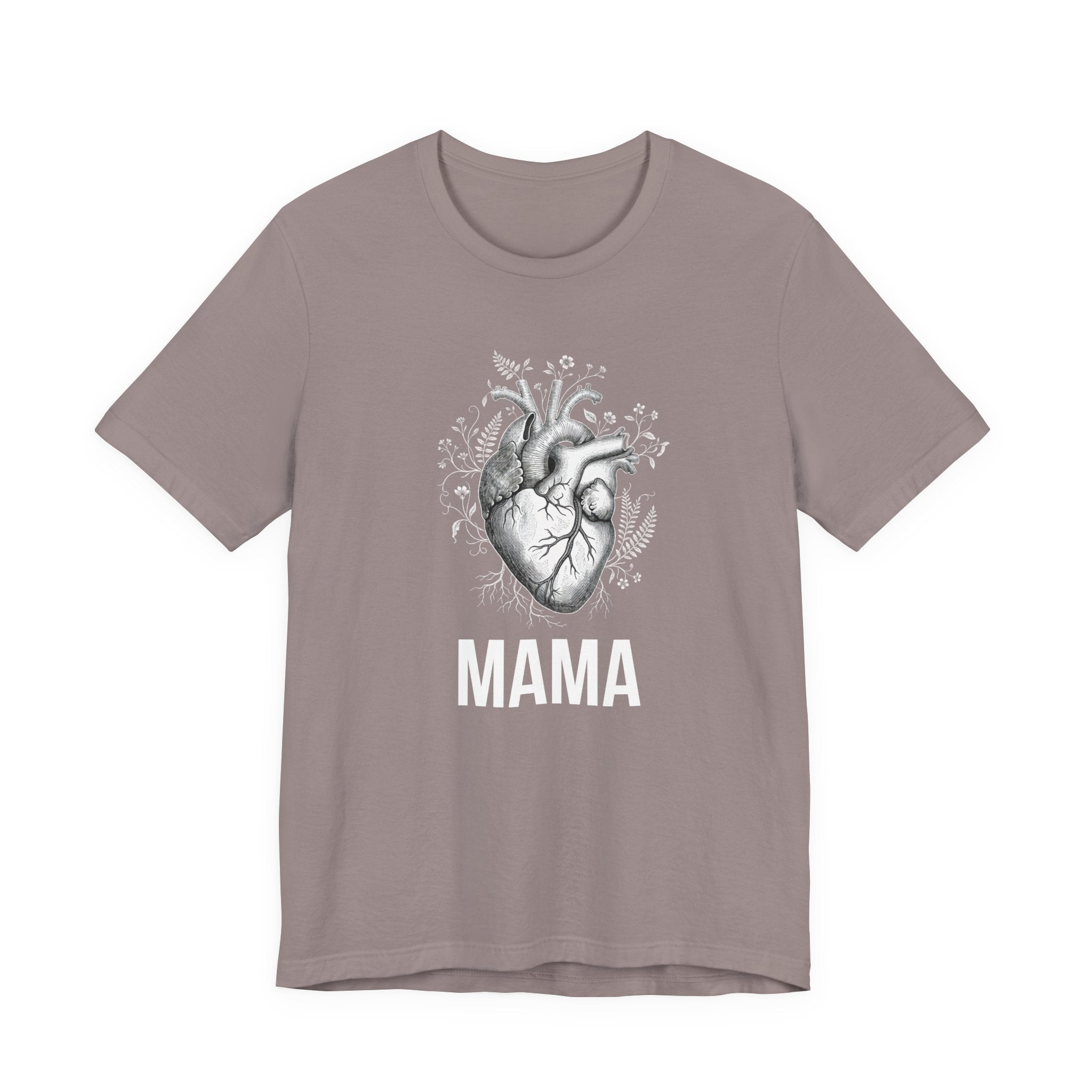 Mama Heart - Mothers Day T-Shirt - Gift For Mom