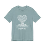 Love Runs Deep - Mothers Day T-Shirt - Gift For Mom