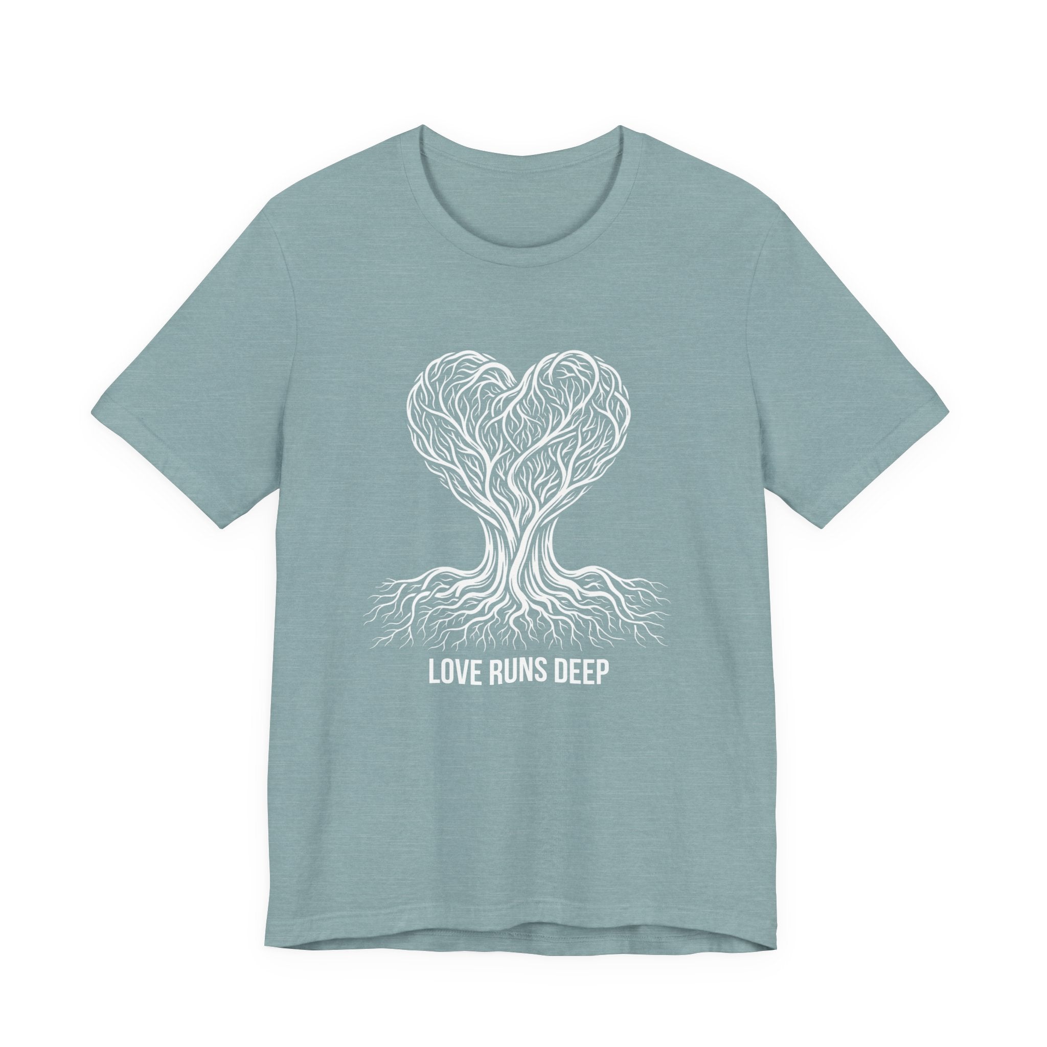 Love Runs Deep - Mothers Day T-Shirt - Gift For Mom